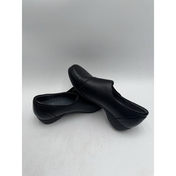 Dansko FRANNY WIDE MILLED NAPPA Women's NEW Clog Black EU Size 36 Wide - Picture 8 of 11